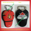 Epoxy emboossed color soft pvc cute beer bottle openers 2016